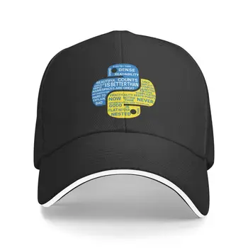 Custom Python Programuotojų T-Shirt Beisbolo Kepuraitę Vyrai Moterys Reguliuojamas Programavimo Kūrėjas, Programuotojas Tėtis Skrybėlę Streetwear